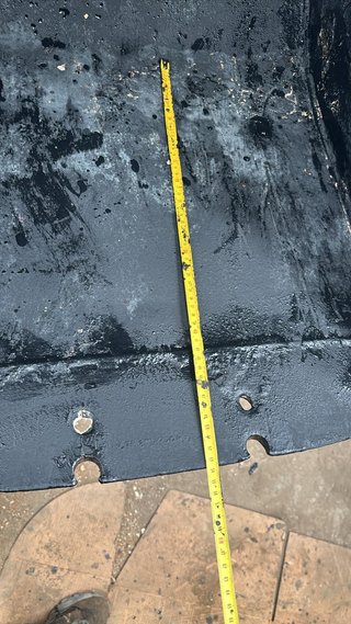 Cazo Excavadora Negro