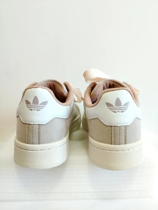 Adidas Campus Mujer Beige/Rosa