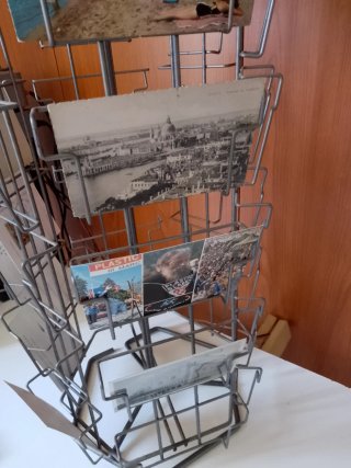 Porta cartoline vintage anni '50