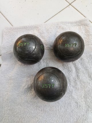 Bolas Petanca MATCH 75mm 690g