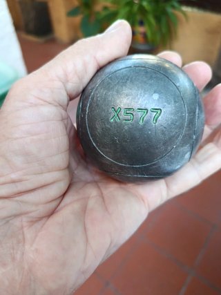 Bolas Petanca MATCH 75mm 690g