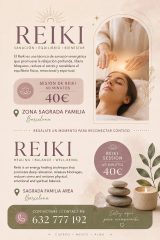 Sesiones de Reiki