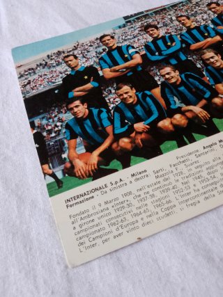 Cartolina Inter Internazionale S.p.A. Milano