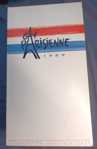 Barbie Gay Parisienne Porcelain 1991 - NRFB