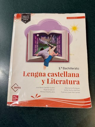Lengua castellana y Literatura 1.º Bachillerato...