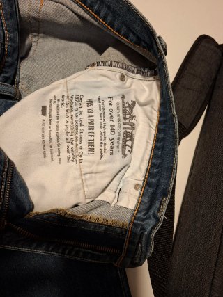 Levi's 512 Slim Tapered Jeans Azules