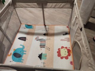 Parque Infantil Bebés con Alfombra Jupplies