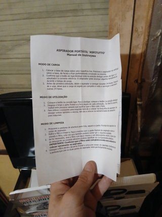 Aspirador de mano alta potencia 12V