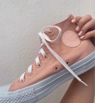 Converse rosas altas