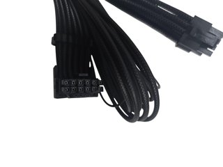 CERRXIAN Cable de alimentación ATX3.0 12VHPWR de 1 pie a 3x 8 pines, PCI-e 5.0 12VHPWR ATX3.0 600W