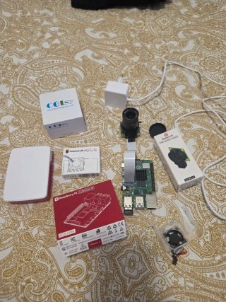 Raspberry Pi 4 B + Módulo Cámara