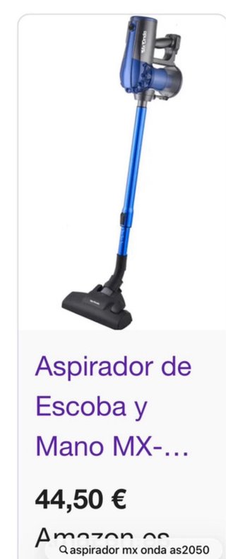 Aspirador MxOnda Azul