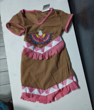 Disfraz India Niña Talla 2-4 Años