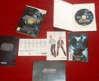 Metroid Prime Trilogy Edición Col. + Carpeta prom.