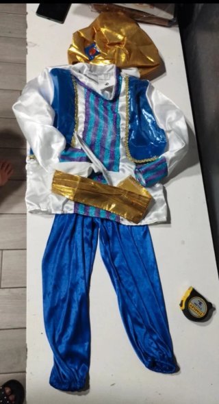 Disfraz Paje Real Niños Talla 2-4 Años