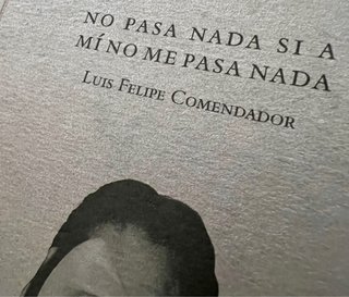 Libro NO PASA NADA SI A MÍ NO ME PASA NADA