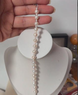 Pulsera Perlas Agua Dulce Naturales