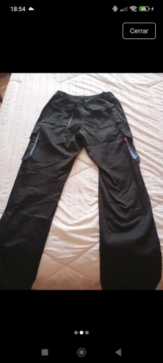 Pantalones de trabajo Velilla negros talla L