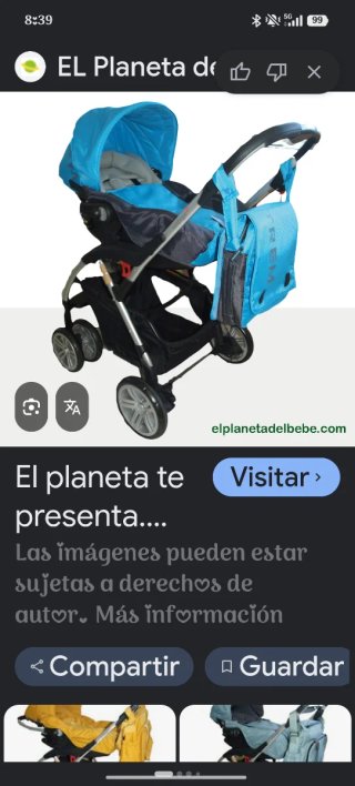 Cochecito de bebé y silla de coche