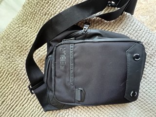 Bandolera hombre negra