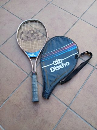 Raqueta de tenis en aluminio