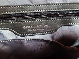 Maletín ejecutivo piel GERARD HENON negro