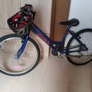 Bicicleta infantil azul KADILA