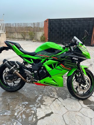 Kawasaki Ninja 125 Verde y Negra