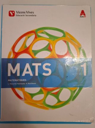 MATS 1 matemàtiques : educació secundària