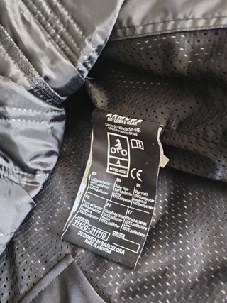 Chaqueta Moto Armure Talla 3XL Negra