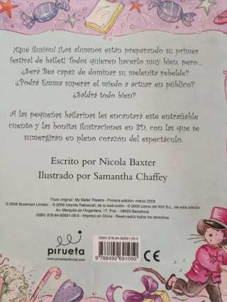 Libro Desplegable 3D "Mi Libro de Ballet"