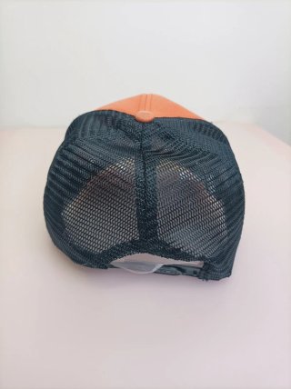 Gorra VMC Trucker Naranja Negra Pesca Vintage
