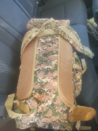Mochila camuflaje 80L