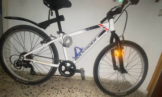 Bicicleta Rockrider Blanca