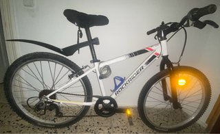Bicicleta Rockrider Blanca