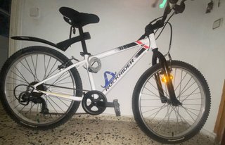 Bicicleta Rockrider Blanca