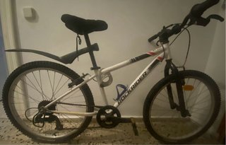 Bicicleta Rockrider Blanca