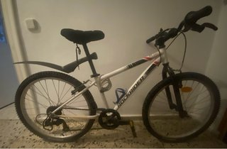 Bicicleta Rockrider Blanca