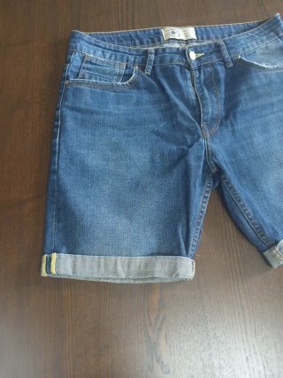 Pantalón corto vaquero chico