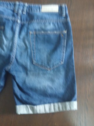 Pantalón corto vaquero chico