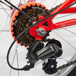 Bicicleta plegable 20 pulgadas 6V Tilt 120 rojo