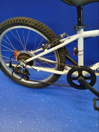 Bicicleta niños 20 pulgadas Rockrider ST 120 blanco 6-9 años