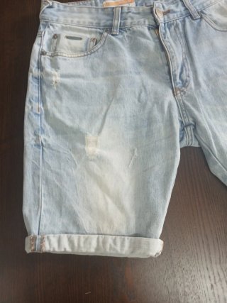 Pantalón corto vaquero chico