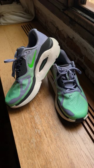 Nike Structure Plus Zapatillas Running Verde/Morad