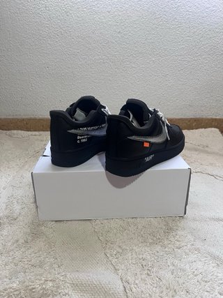 Nike Air Force 1 Low Custom AIR Negro