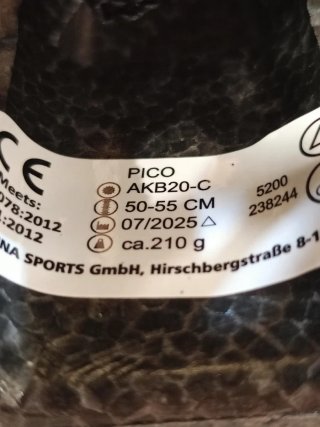 Casco Bicicleta Alpina Pico Talla  50-55cm