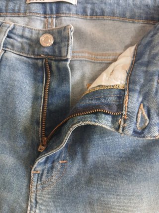 Pantalón corto vaquero Zara