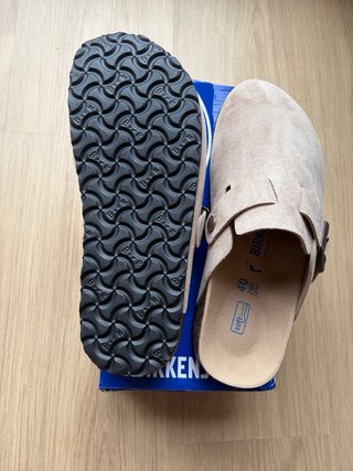Birkenstock Boston Taupe Talla 40