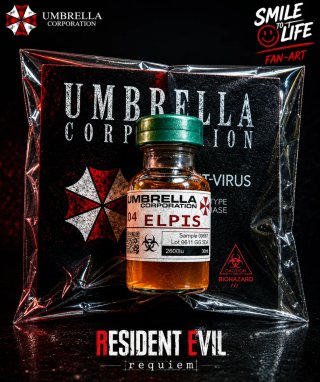 Lote Biohazard Virus T + Extras Merchandaising
