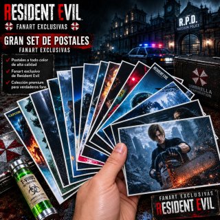 Lote Biohazard Virus T + Extras Merchandaising
